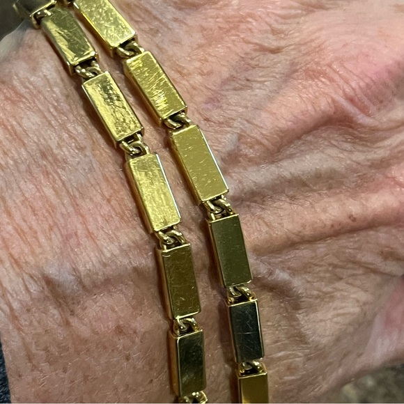 Vintage Monet Necklace 1966 Gold Tournee Pendant, Statement -Book Piece necklace - Picture 7 of 10